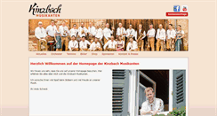 Desktop Screenshot of kinzbach-musikanten.de